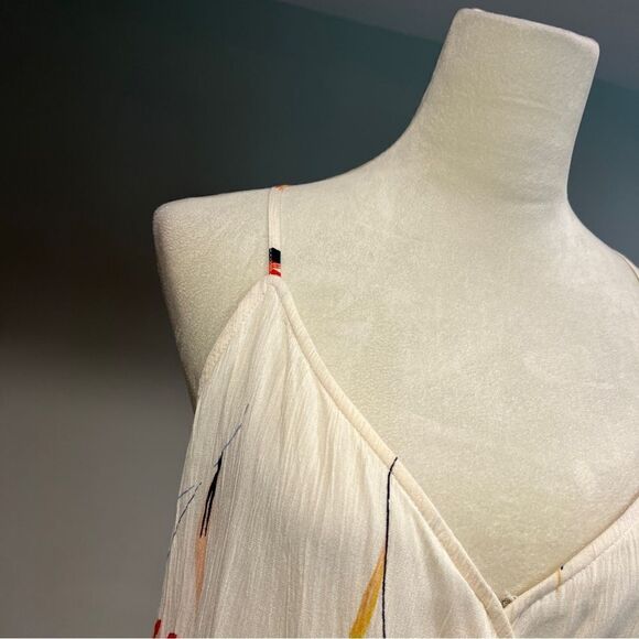 O'Neill Marlo Cream Floral Print NWT Wrap Dress - Picture 5 of 16